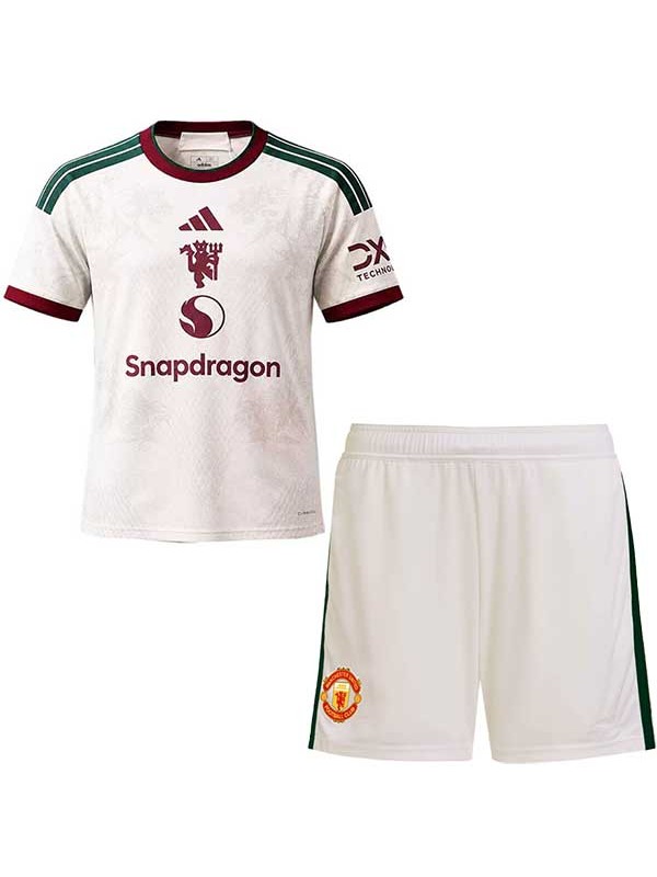 Manchester united third kids kit childrens jersey 2026-2027